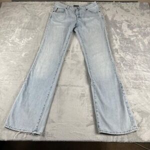 Armani VTG Jeans Men's 32x35 Low Rise Blue Indigo 003 Series Bootcut Preppy